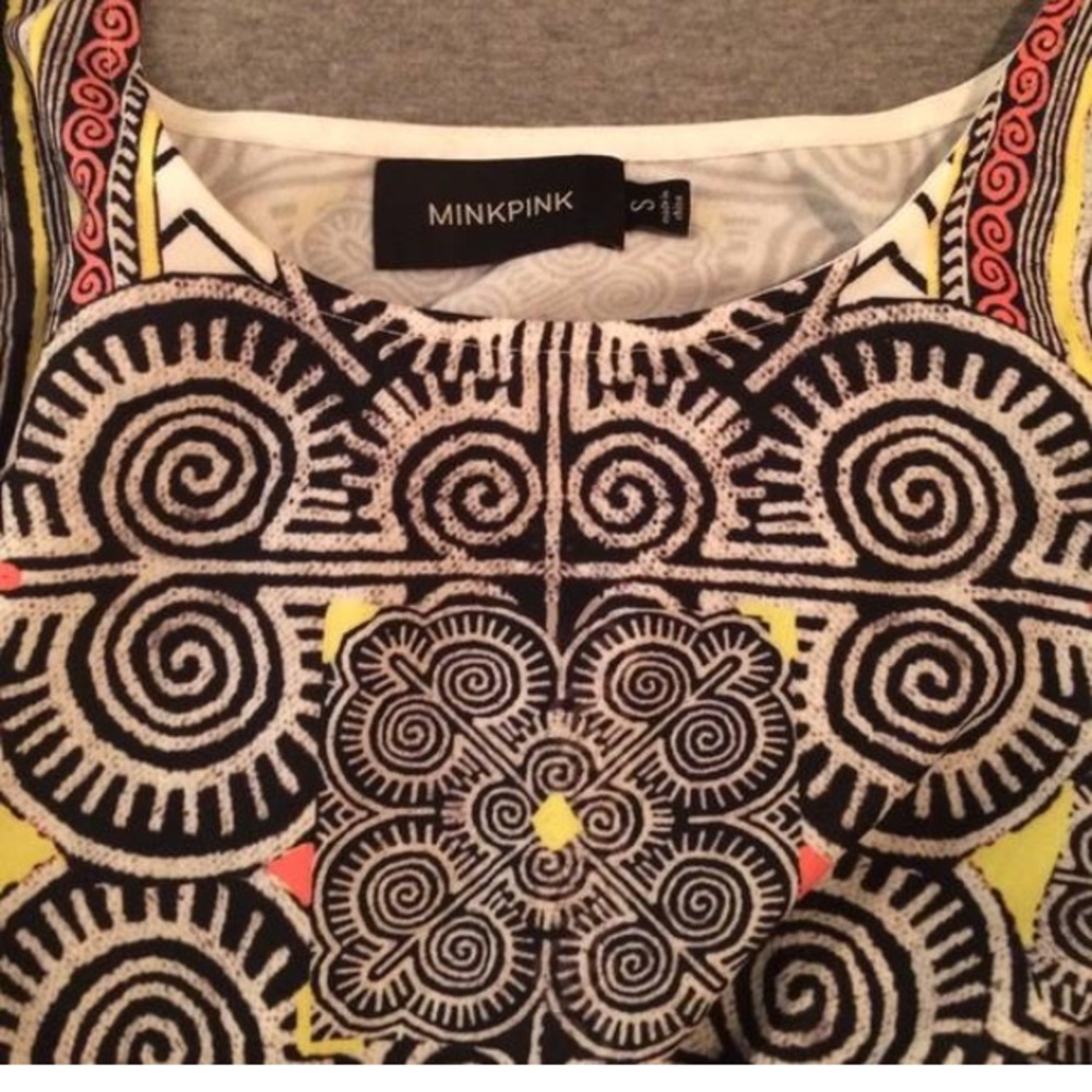 Minkpink romper size small.
